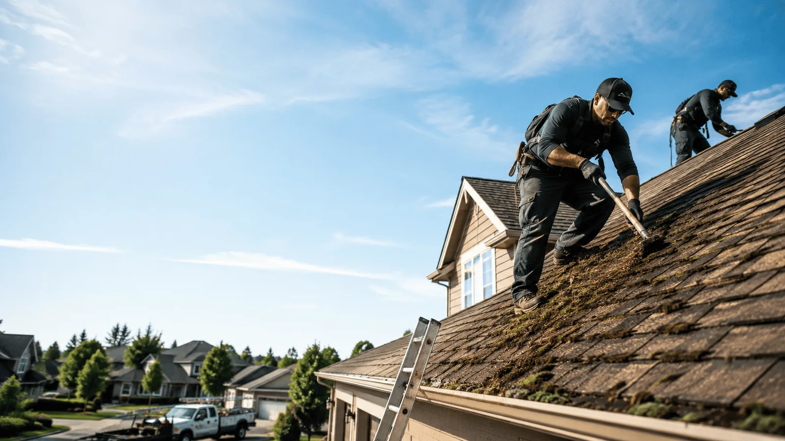 Roof Moss Removal in Caldwell, KS near me